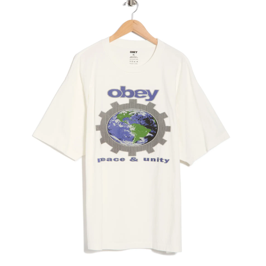 Obey "Peace & unity" Cotton Graphic