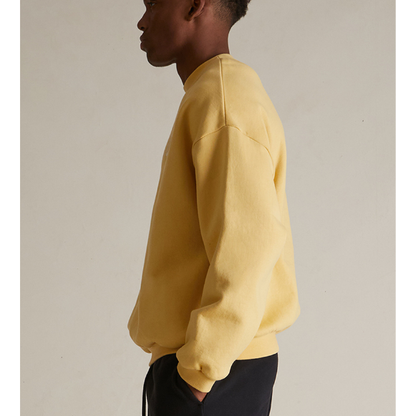 Fear of God ESSENTIALS Amber Heavy Fleece Crew Neck Sweatshirt