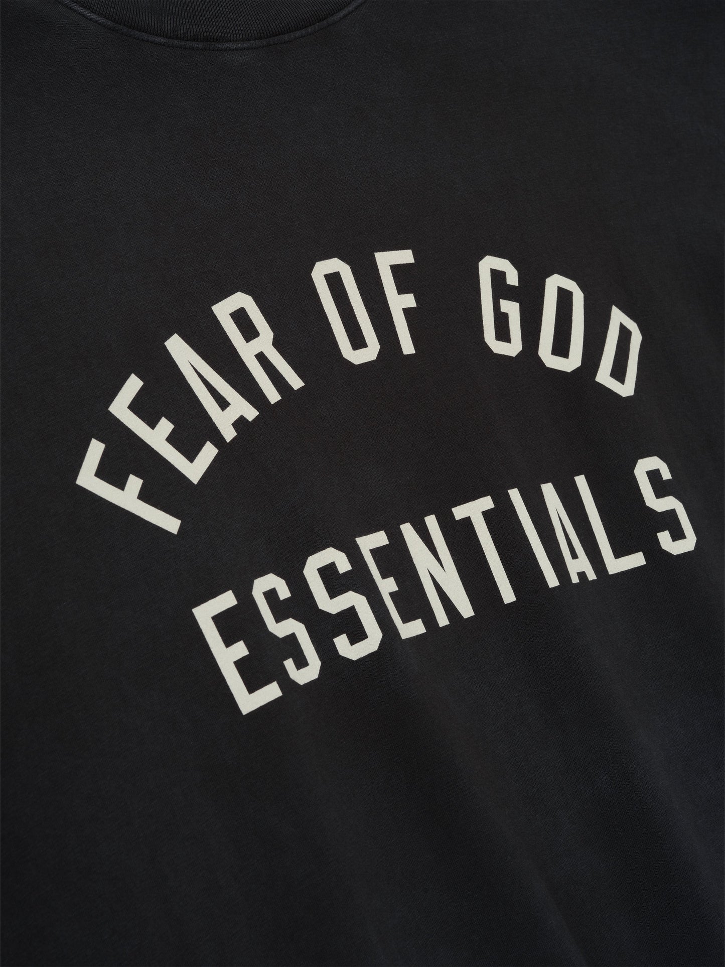 Fear of God Essentials 90's Short Sleeve Tee Vintage Black