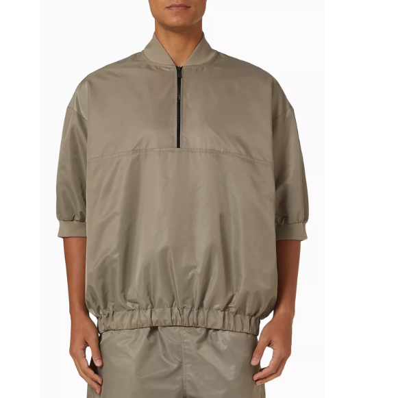 Fear of God Essentials Half Zip Pullover 'Desert Taupe'