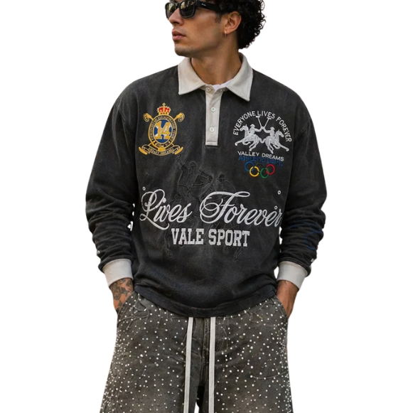 VALLEY DREAMS Rock Rugby 'Black'