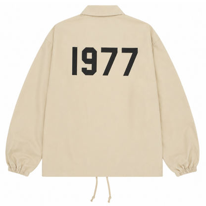 Fear of God Essentials 1977 Coaches Jacket 'Wheat'