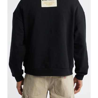 Pleasures Town Polo Crewneck Black
