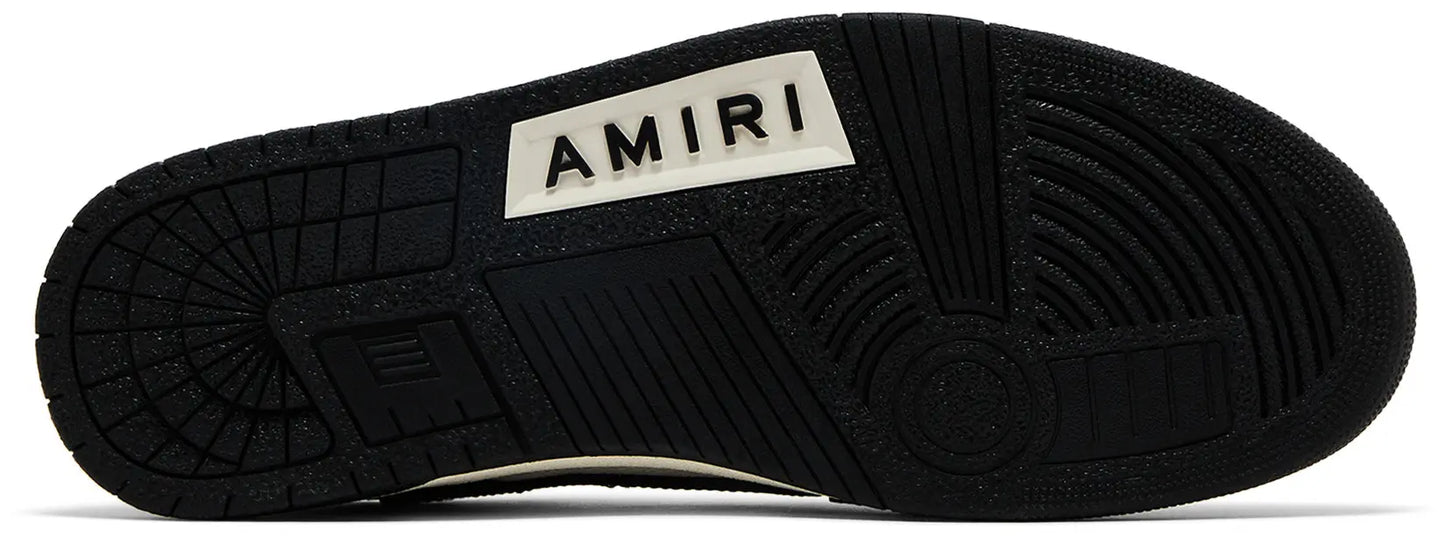 Amiri Skel Top Low 'Black White'