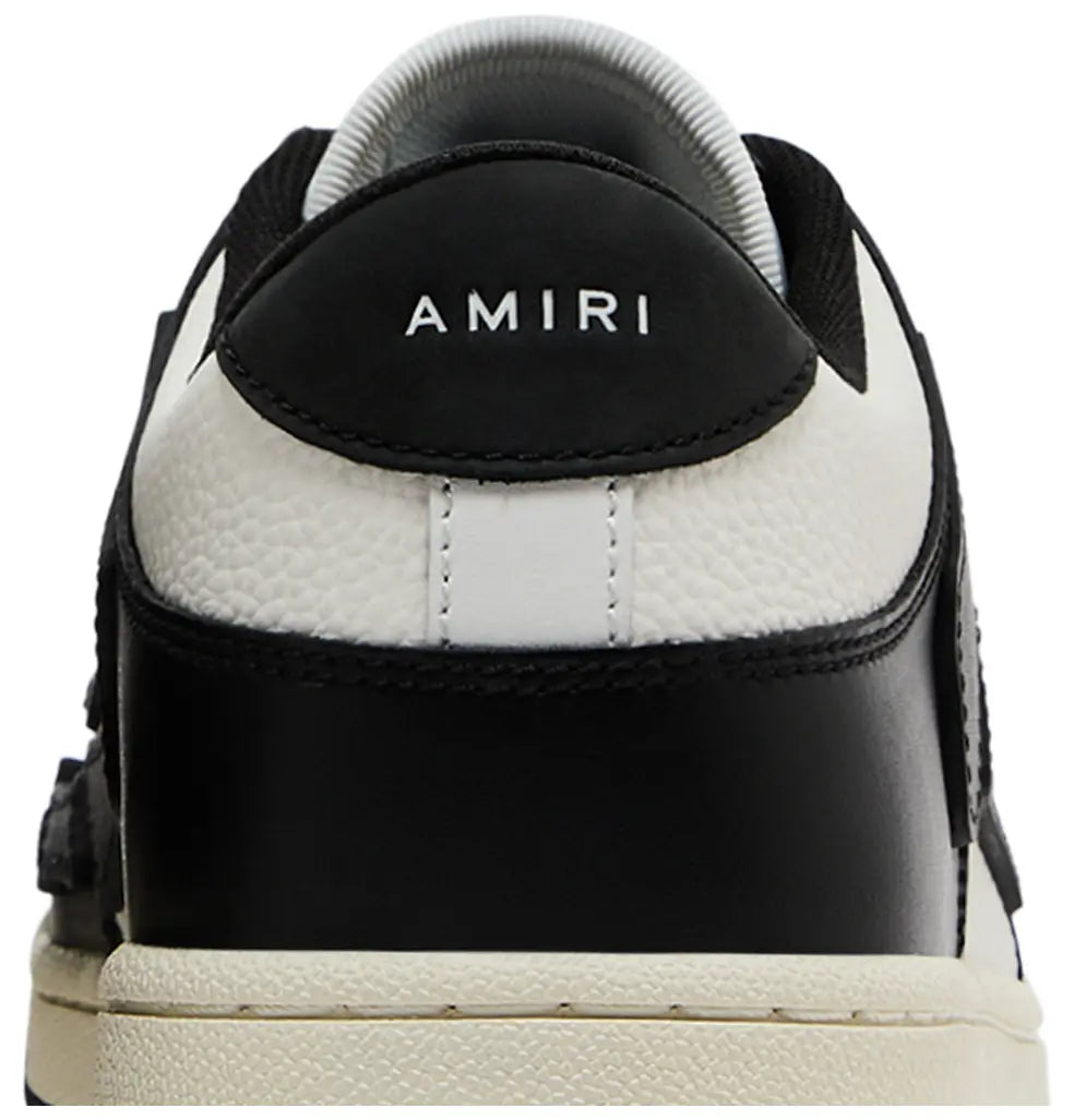 Amiri Skel Top Low 'Black White'