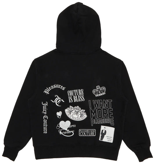 Pleasures Bliss Hoodie 'Black'