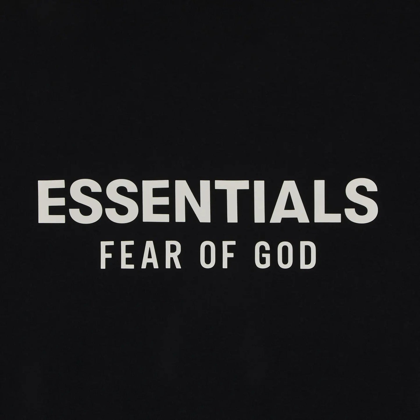 Fear of God Essentials Classic Fit T-Shirt 'Jet Black'