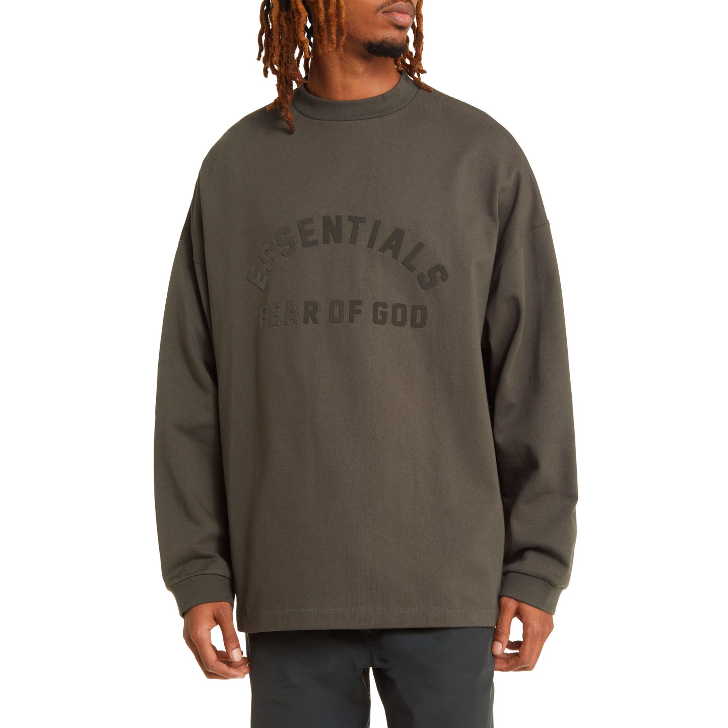 Fear of God Essentials Heavy Jersey in Dark Grey