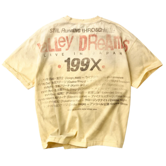 VALLEY DREAMS TEE YELLOW