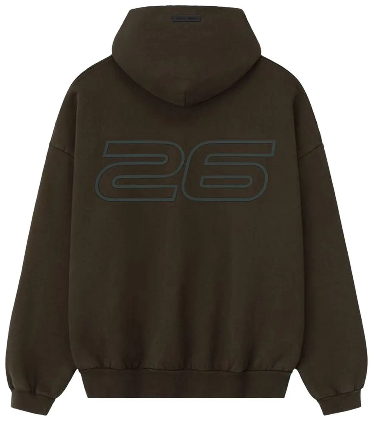 Fear of God ESSENTIALS Brown '90s Fleece Hoodie