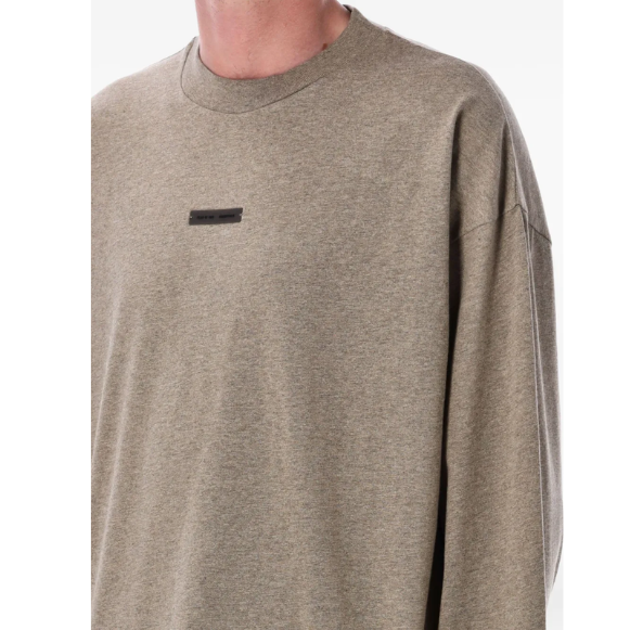Fear of God Essentials Classic Long Sleeve Tee (FW25) Homestead Heather