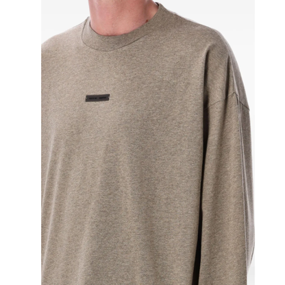 Fear of God Essentials Classic Long Sleeve Tee (FW25) Homestead Heather