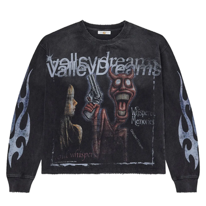 VALLEY DREAMS Psychopath Long-Sleeve 'Black'
