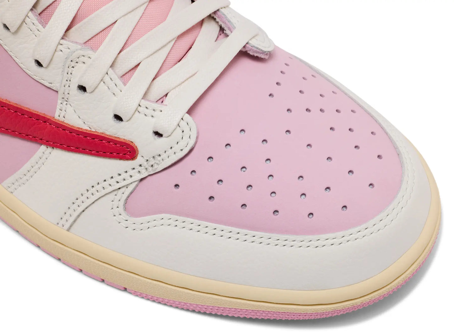 Travis Scott x Air Jordan 1 Retro Low 'Sail Tropical Pink'
