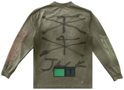 Cactus Jack by Travis Scott x Nike T-Rexx Logo Long-Sleeve 'Green'