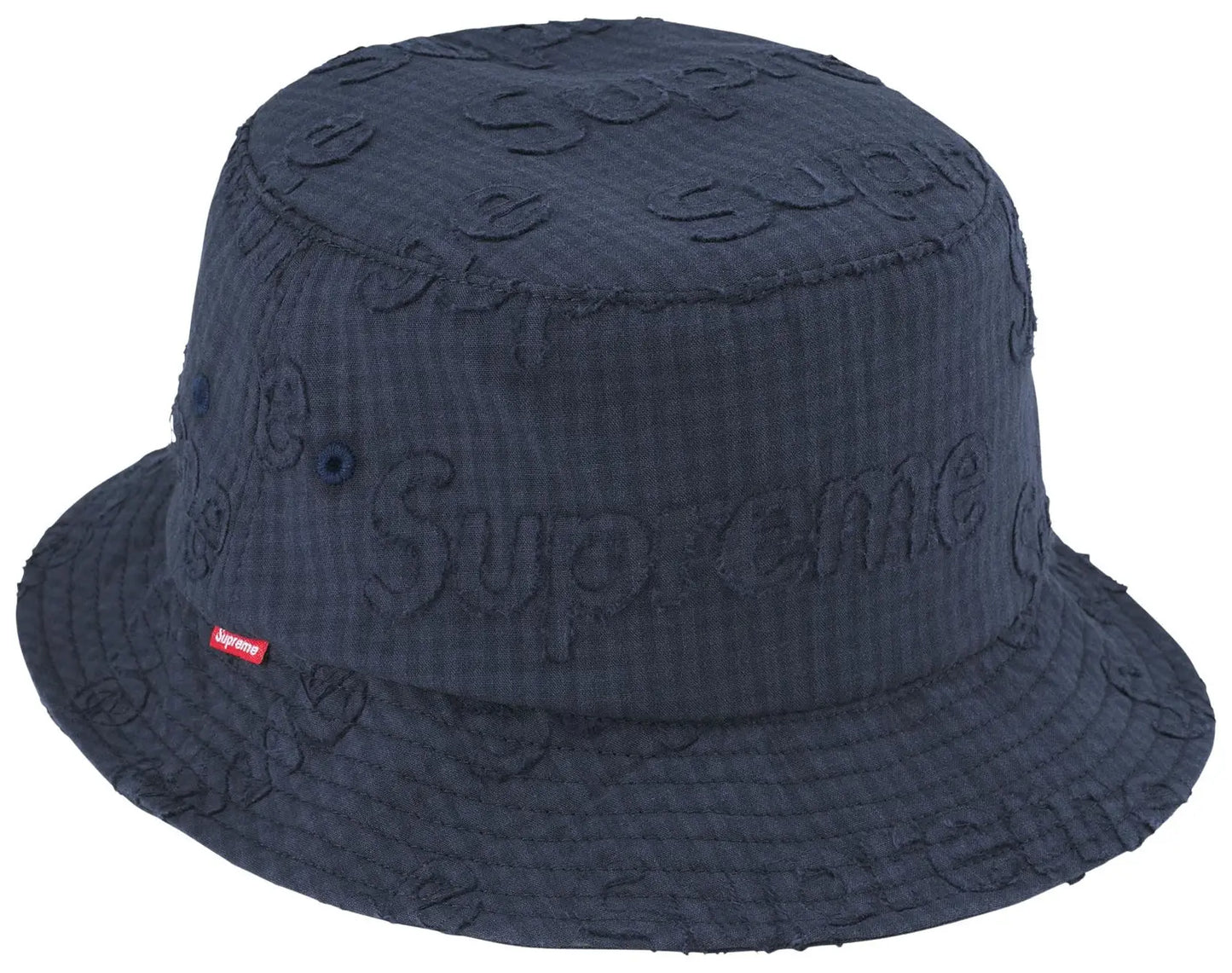 Supreme Monogram Gingham Crusher Navy
