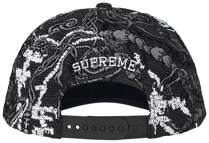 Supreme Wombat Embroidered Mesh Back 6-Panel 'Black'