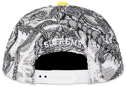 Supreme Wombat Embroidered Mesh Back 6-Panel 'Yellow'