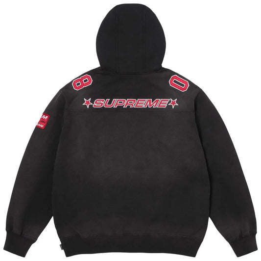 Supreme Jersey Hooded Sweatshirt 'Black'