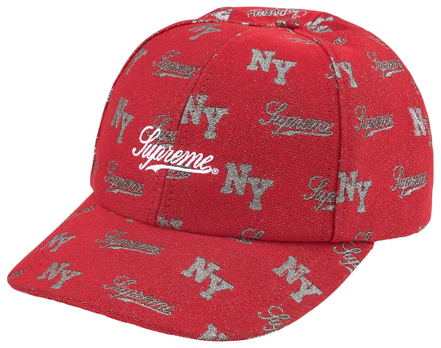 Supreme Monogram 6-Panel 'Red'