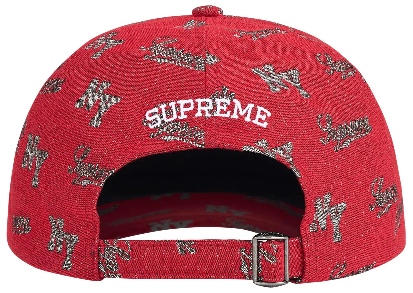 Supreme Monogram 6-Panel 'Red'