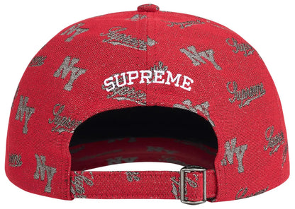 Supreme Monogram 6-Panel 'Red'