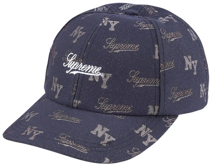 Supreme Monogram 6-Panel Navy