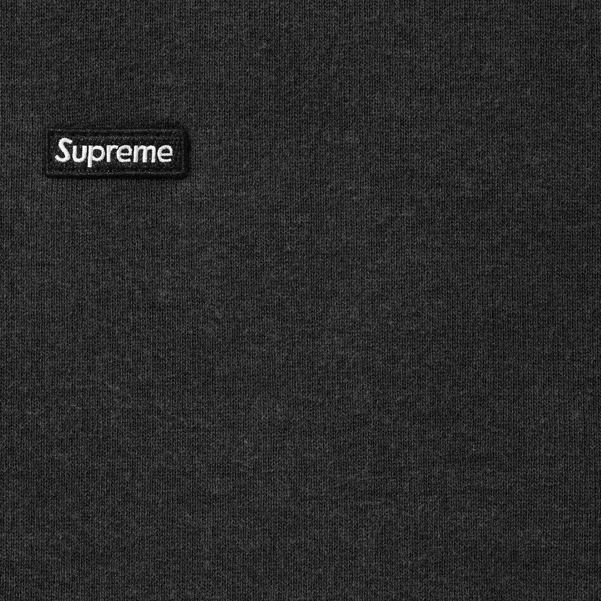 Supreme Small Box Zip Up Hooded Sweatshirt 'Black'