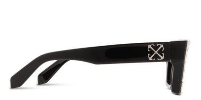 Off-White Virgil Square Sunglasses SILVER DARK GREY