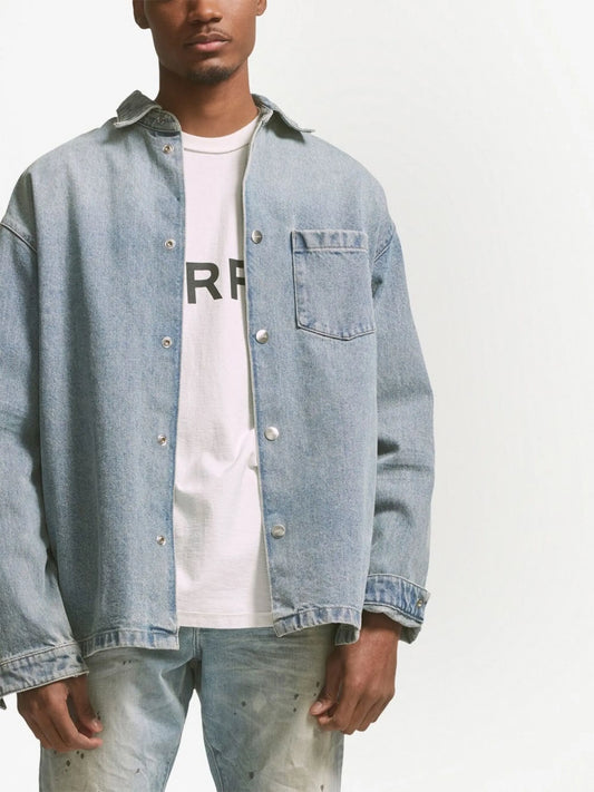 PURPLE BRAND Nonstretch Denim Shirt Jacket