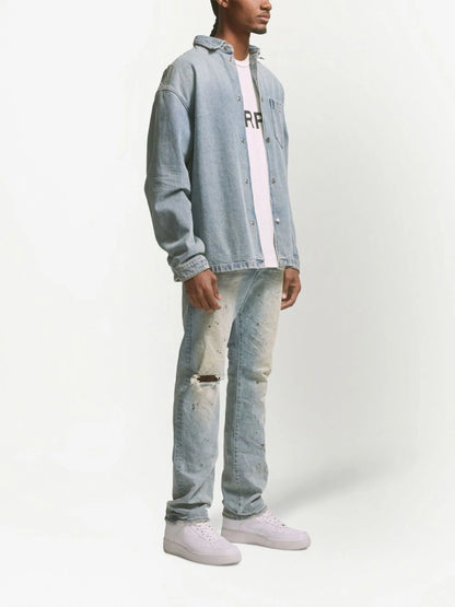 Purple brand nonstretch denim  jacket