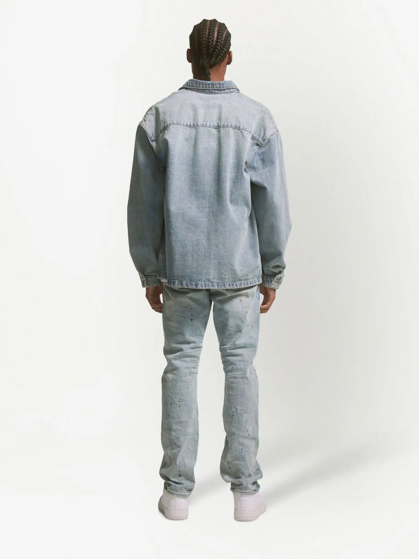 PURPLE BRAND Nonstretch Denim Shirt Jacket
