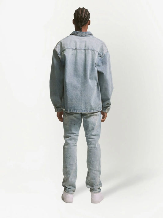 PURPLE BRAND Nonstretch Denim Shirt Jacket