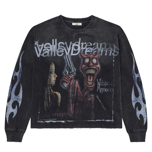 VALLEY DREAMS Psychopath Long-Sleeve 'Black'