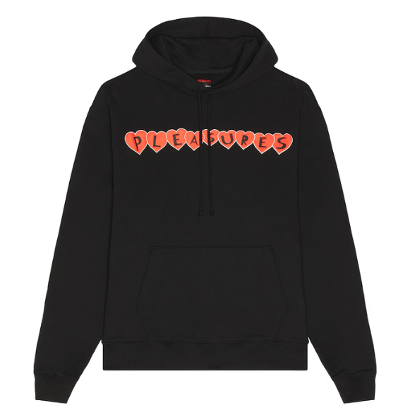 Pleasures Grin Heart  Hoodie