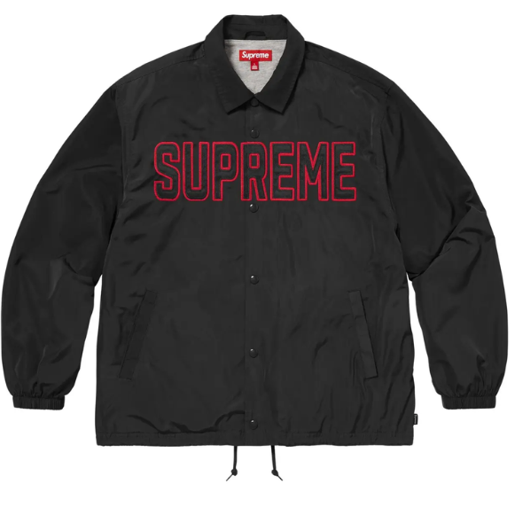 Supreme Spellout Coaches Jacket 'Black'