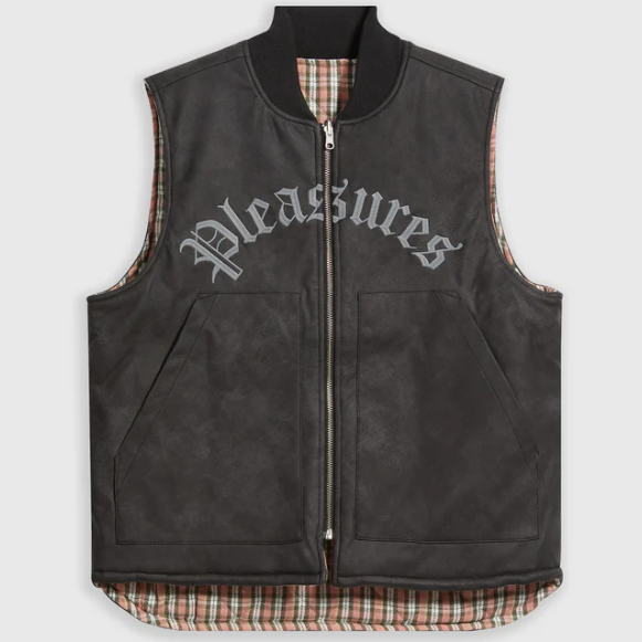 PLEASURES CHALECO REVERSIBLE VEST