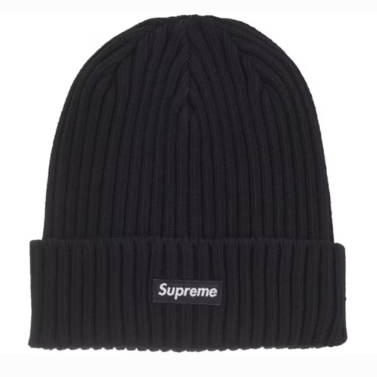 Supreme Overdyed Beanie (SS25) Black