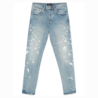 Purple Brand Manganese Paint Embroidered Jeans