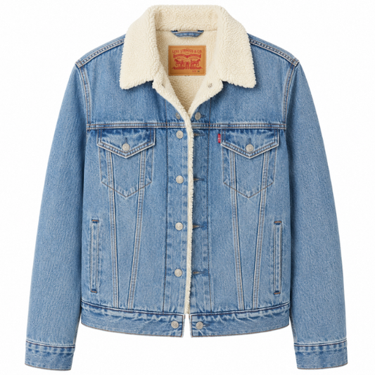 Levi's Men's Standard-Fit TYPE 3 SHERPA TRUCKER