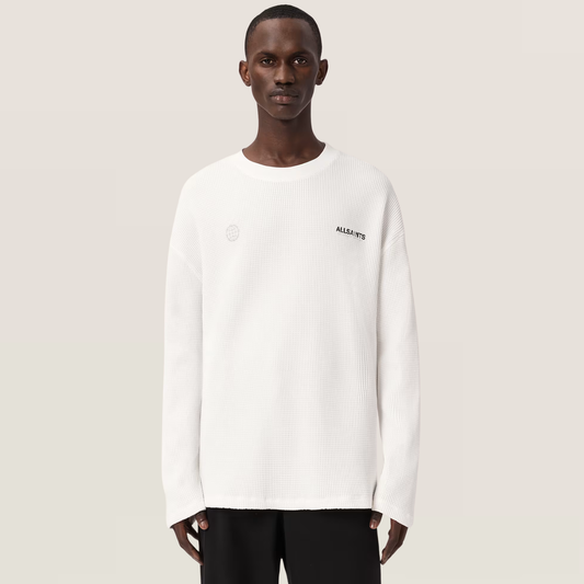 All Saints Emblem Oversized Long Sleeve T-Shirt