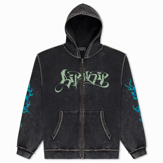 Ripndip Squabble Up Hoodie (Black Vintage Wash)