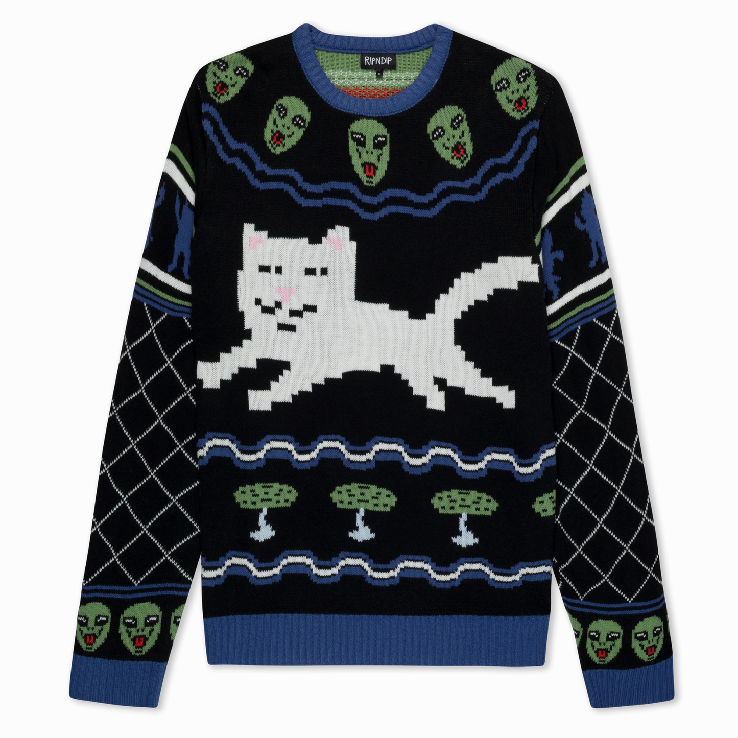 Ripndip Out Of This World Knit Sweater (Black)