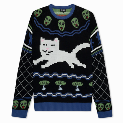 Ripndip Out Of This World Knit Sweater (Black)
