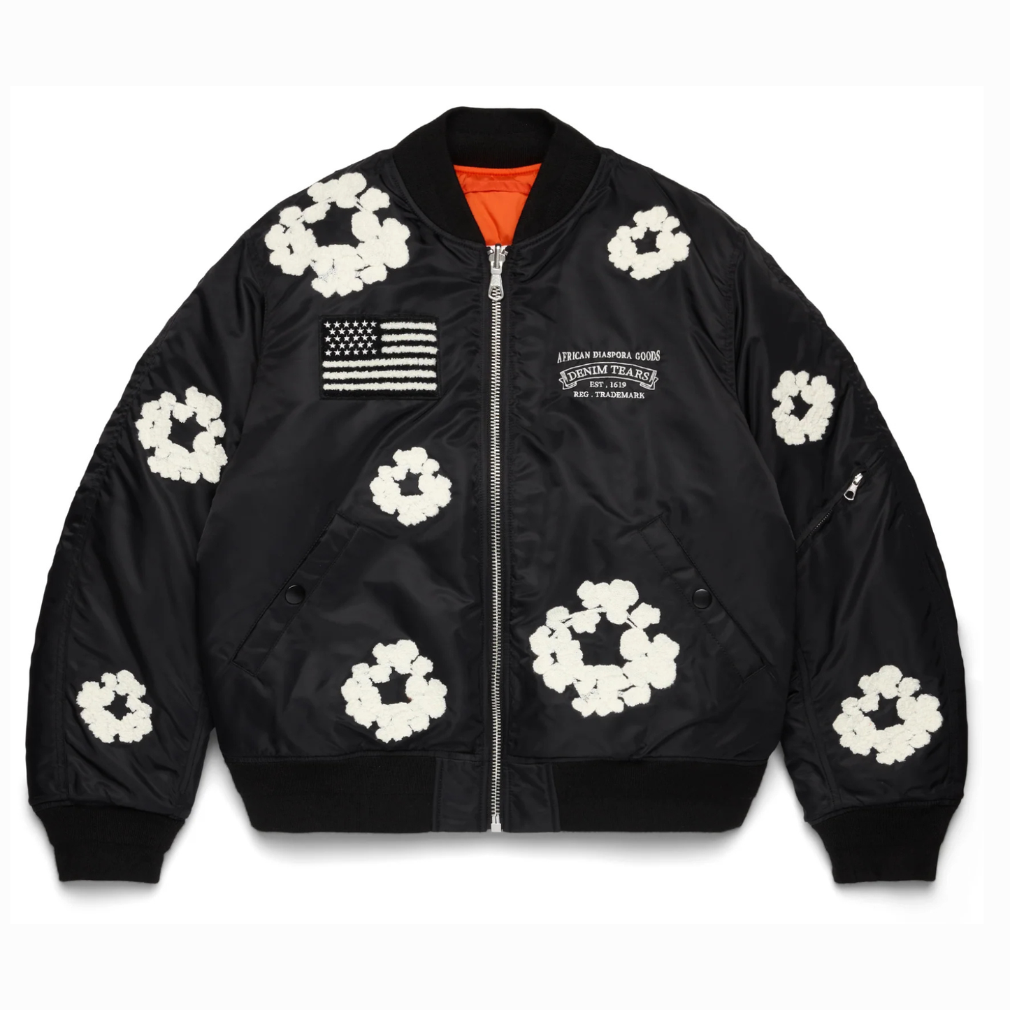 Denim tears MA-1 BomberJacket-Black