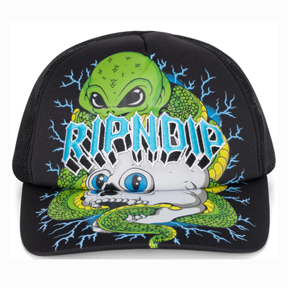 Ripndip Skull and Bones Trucker Hat (Black)