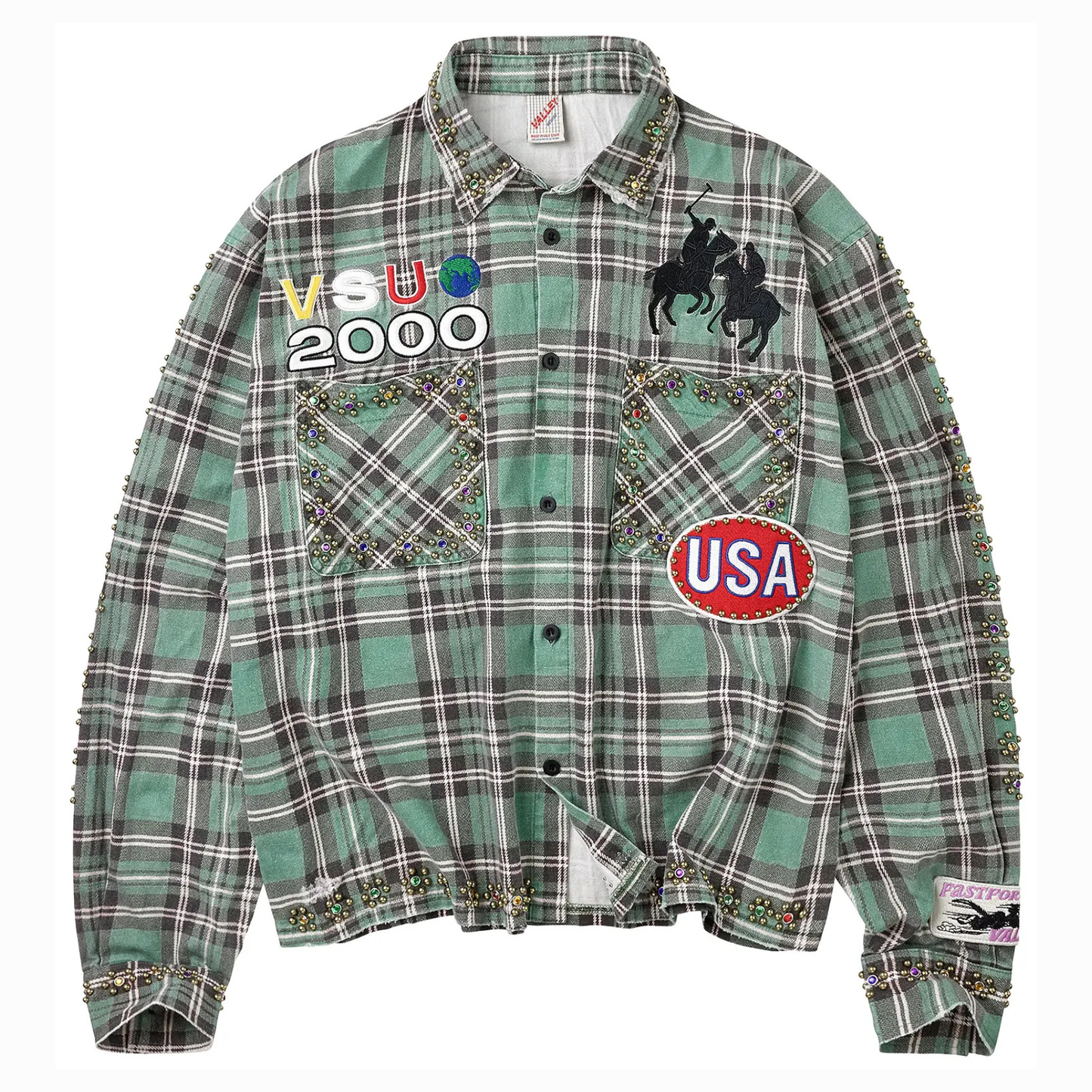 Valley Dreams Jade Flannel