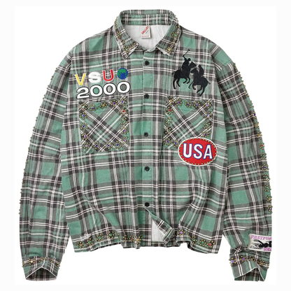 Valley Dreams Jade Flannel