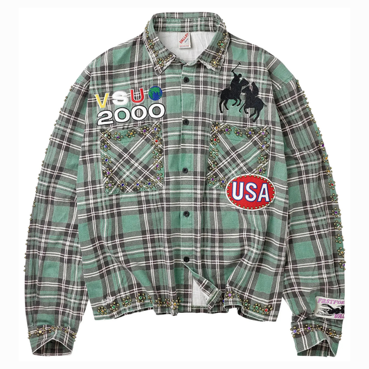 Valley Dreams Jade Flannel