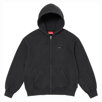Supreme Small Box Zip Up Hooded Sweatshirt 'Black'